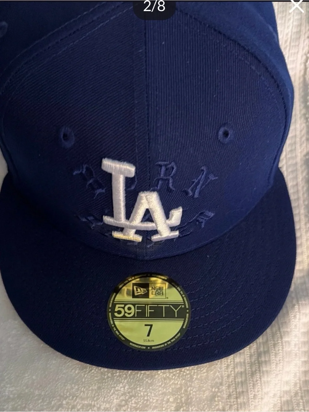 Born X RaisedLos Angeles Dodgers New Era 2024 Champions FittedHat size:7 New
